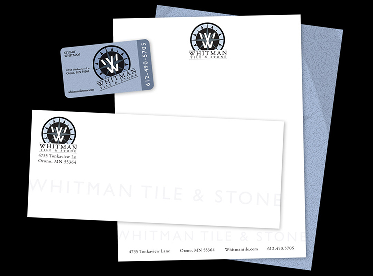 Whitman Tile Identity Package