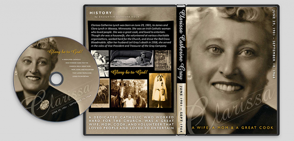 Clarrisa Gray DVD Case