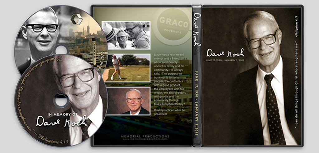 David Koch DVD Case